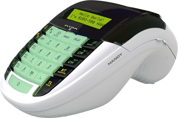 Euro-500Tx Handy akkumulátoros pénztárgép újszerű